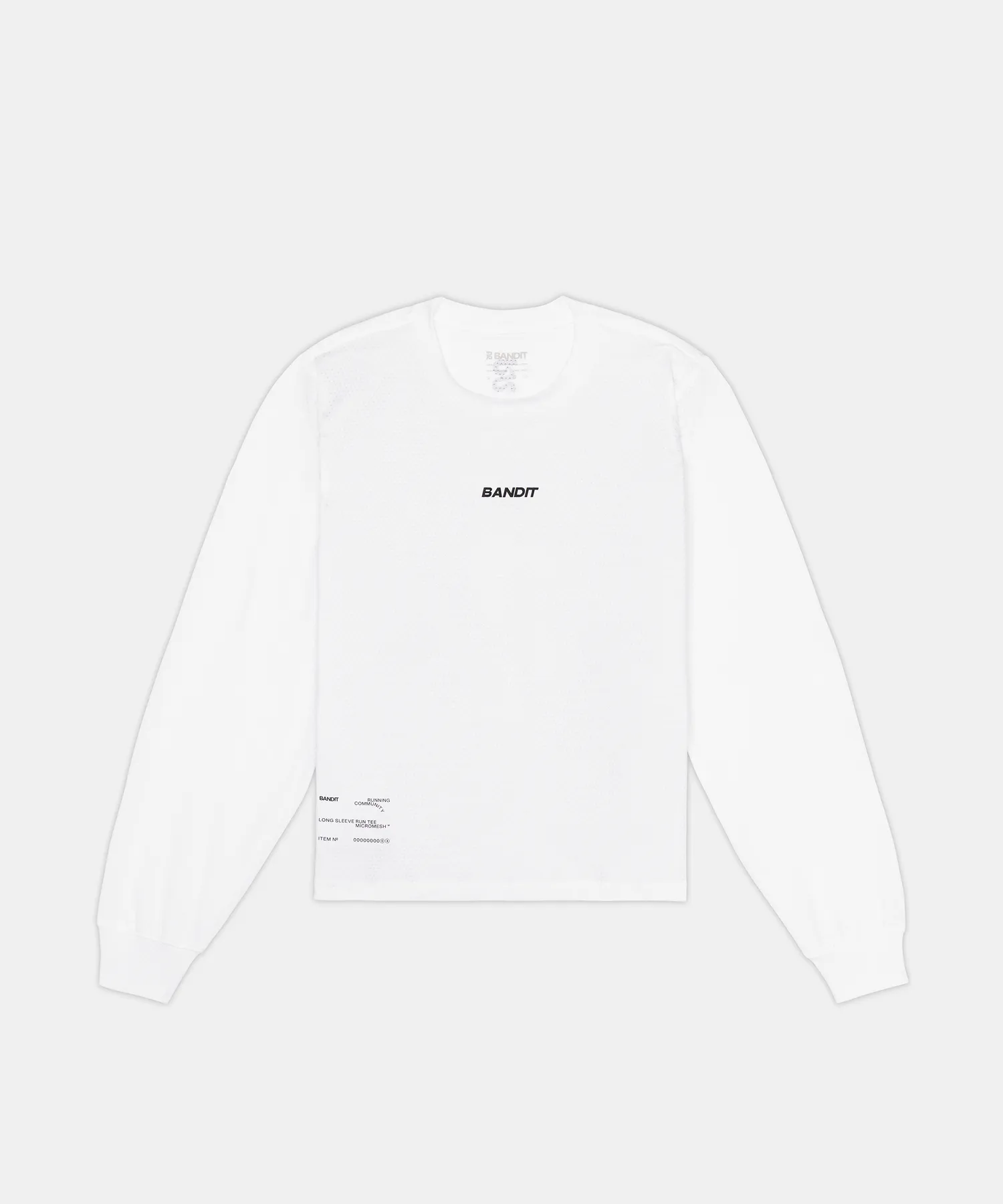 Women's Micromesh™ Long Sleeve Tee - White sold by Bandit Running