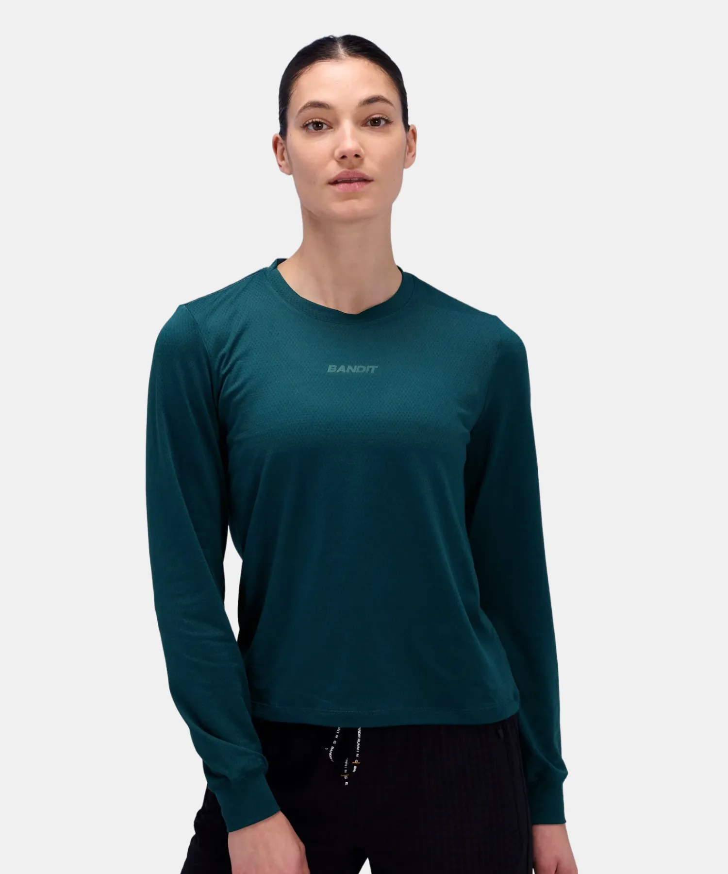 Women's Micromesh™ Long Sleeve Tee - Storm sold by Bandit Running product image thumbnail 2