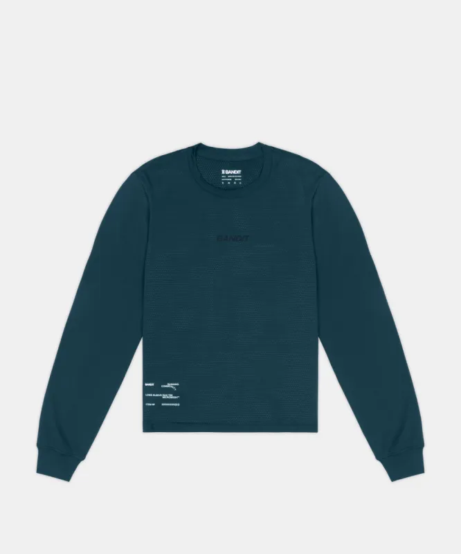 Women's Micromesh™ Long Sleeve Tee - Storm sold by Bandit Running