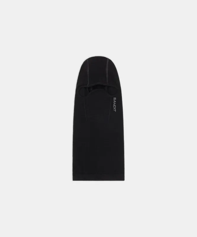 Seamless Merino Balaclava - Black sold by Bandit Running