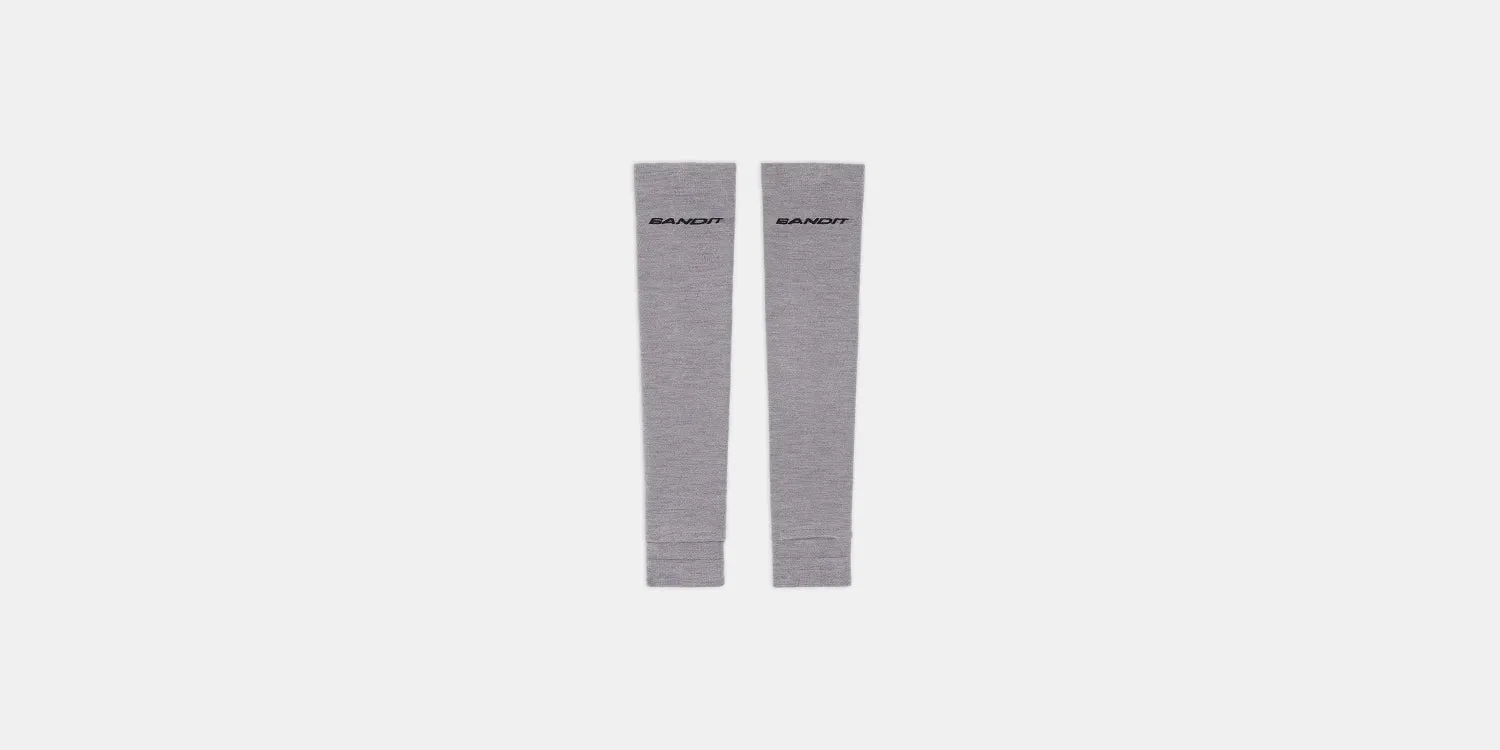 Seamless Merino Compression Sleeves - Haze sold by Bandit Running product image thumbnail 3