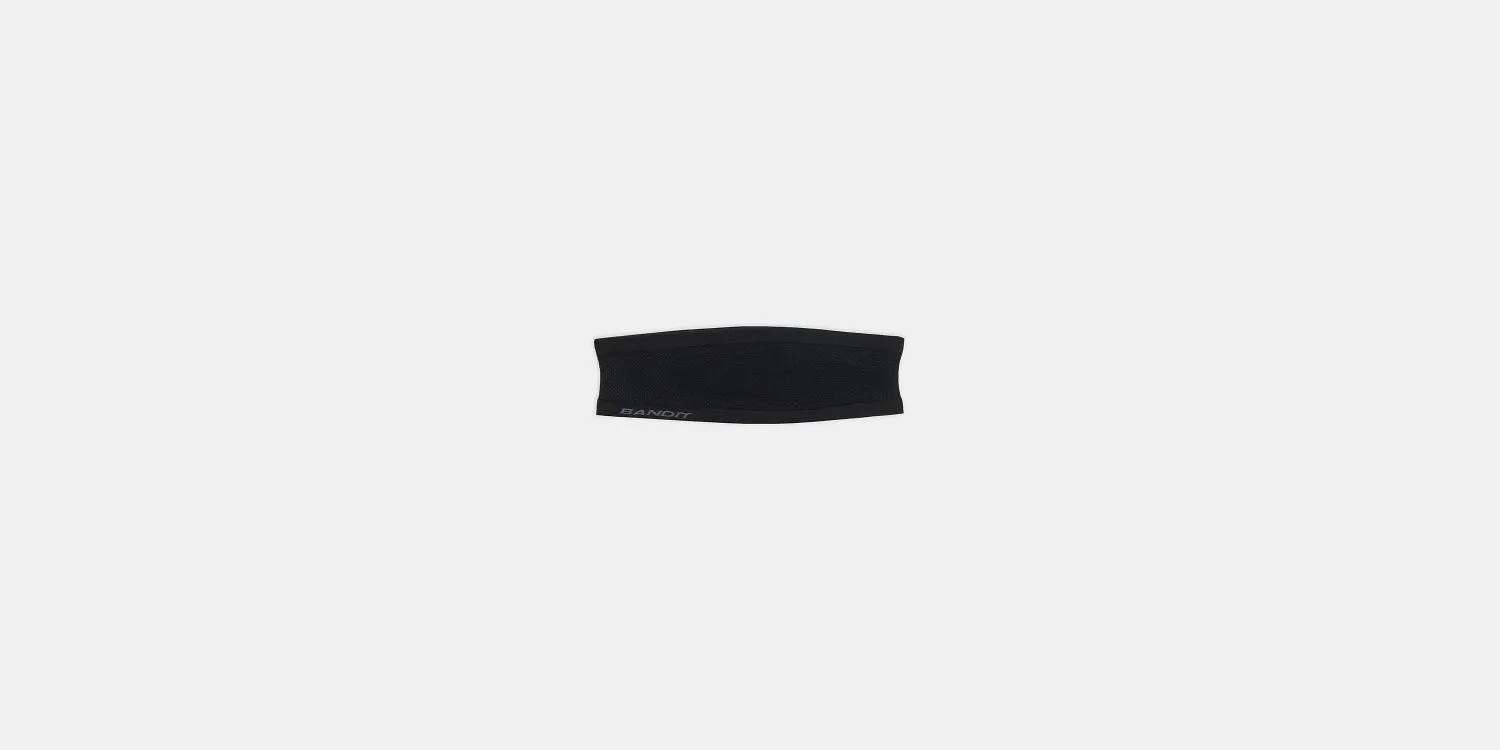 Seamless Merino Headband - Black sold by Bandit Running product image thumbnail 3