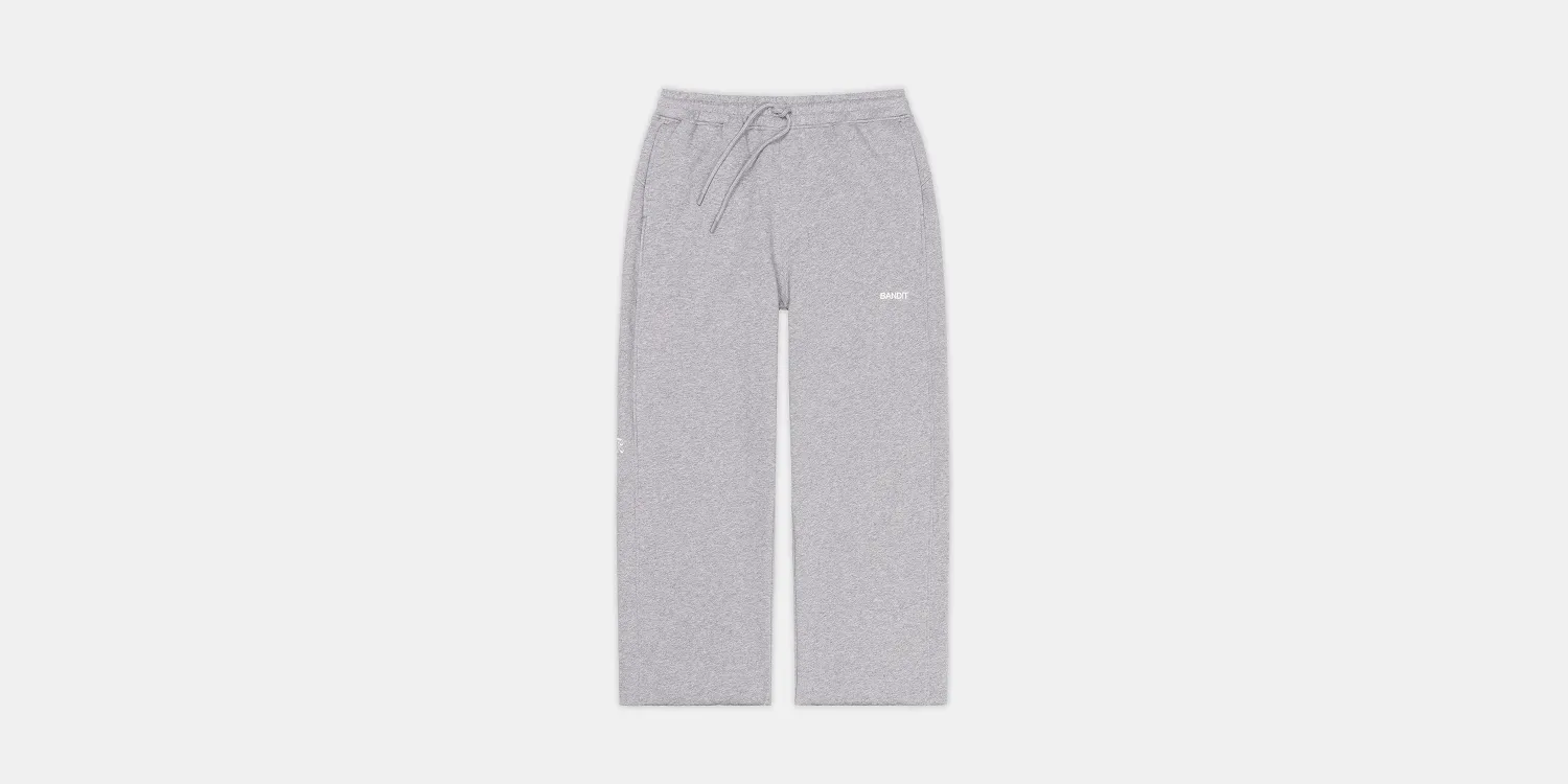 Wide Leg Chiller Sweatpant - Heather Grey sold by Bandit Running product image thumbnail 3