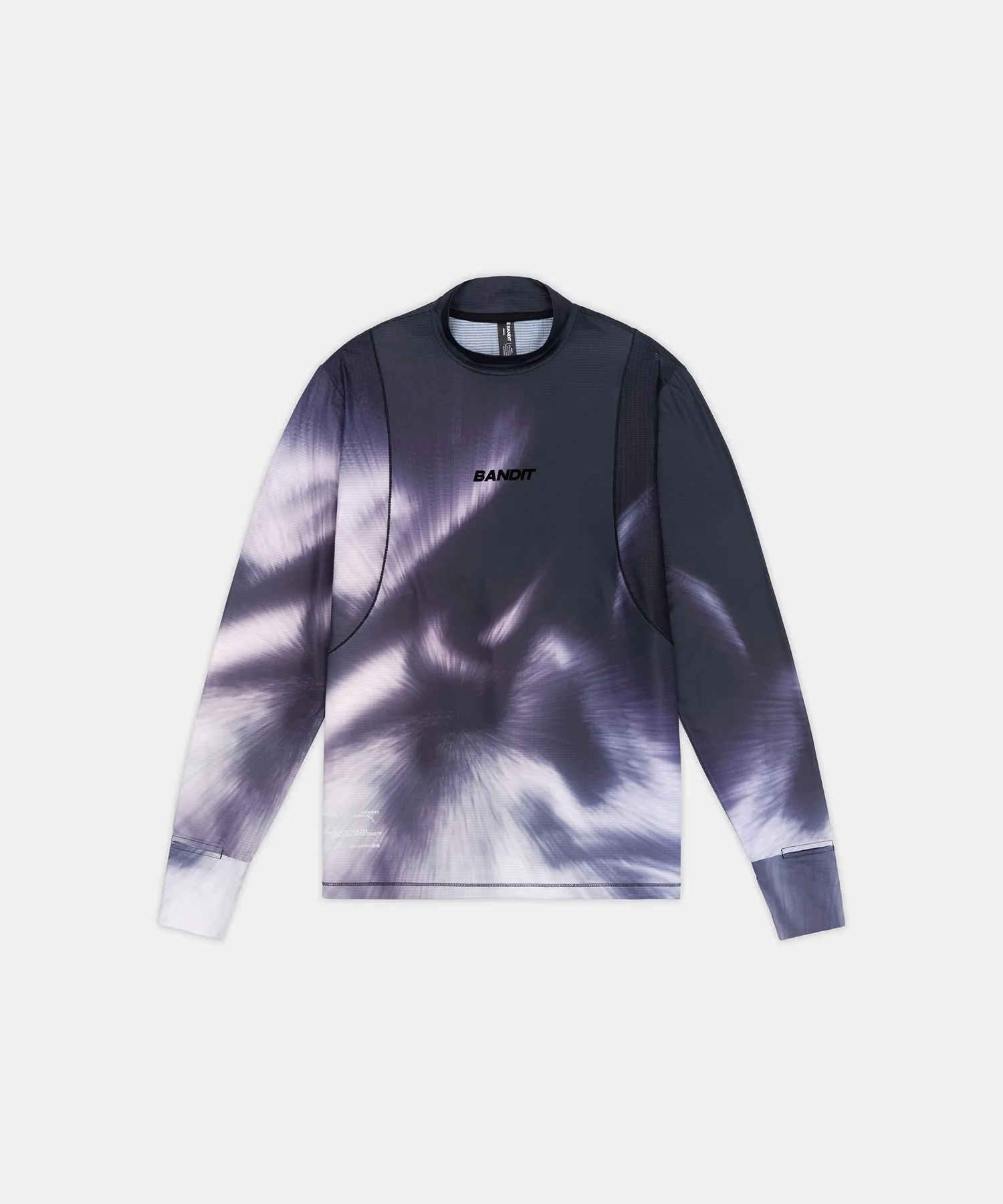 AuraGrid™ Mockneck Long Sleeve sold by Bandit Running product image thumbnail 3