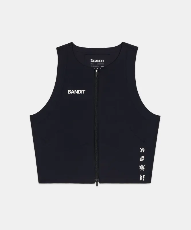 Women's Adapto™ Distance Race Top - Black sold by Bandit Running