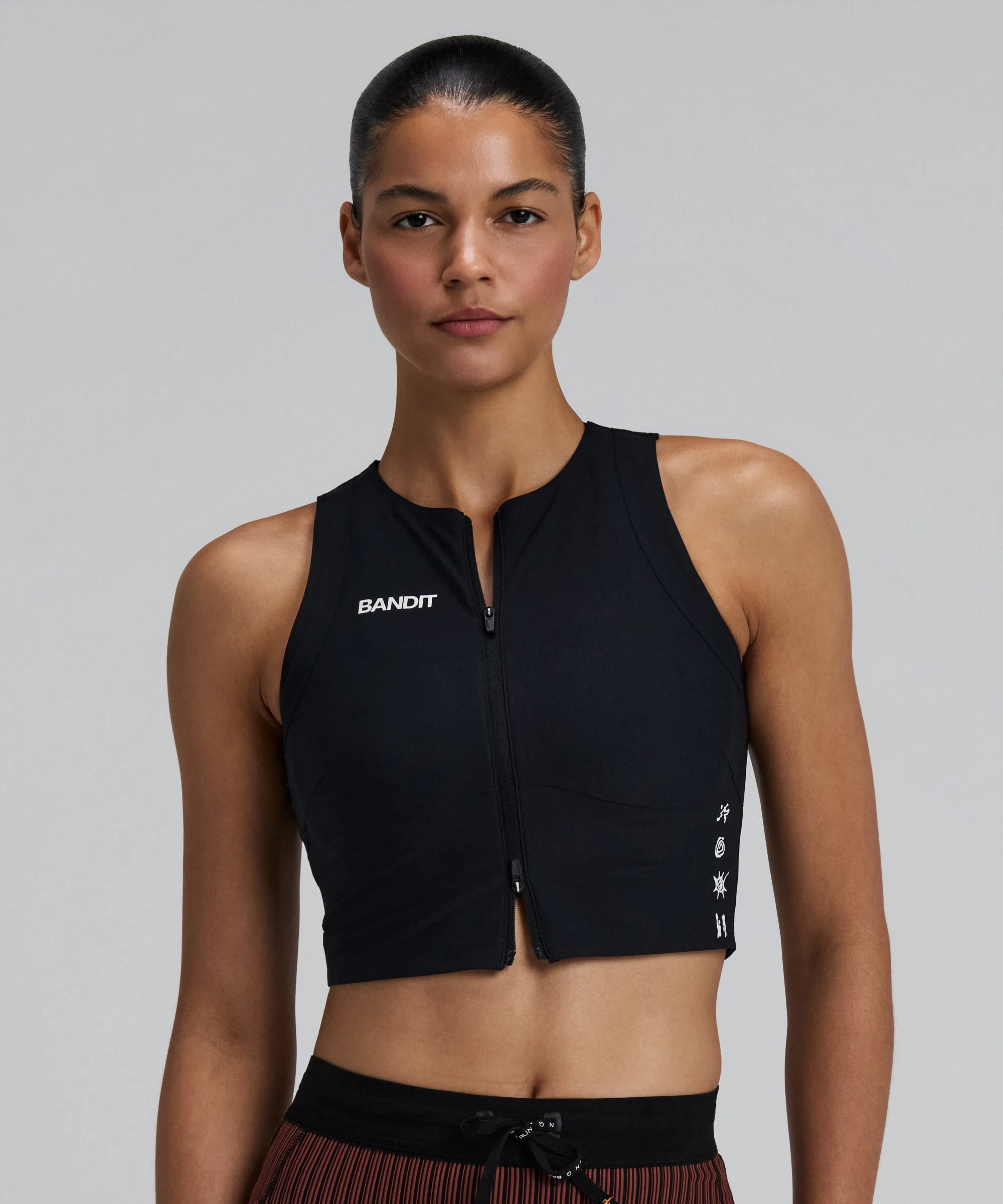Women's Adapto™ Distance Race Top - Black sold by Bandit Running product image thumbnail 2