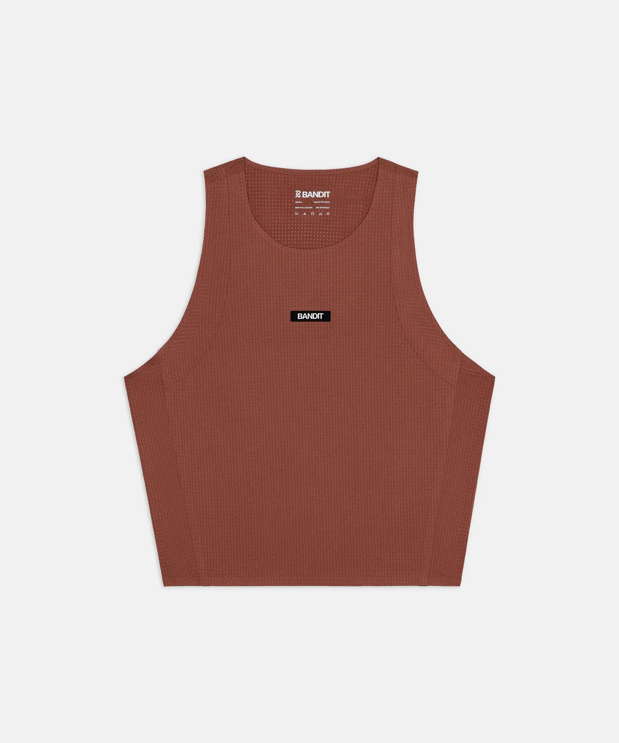 Women's GeoMesh™ Race Singlet - Mahogany sold by Bandit Running