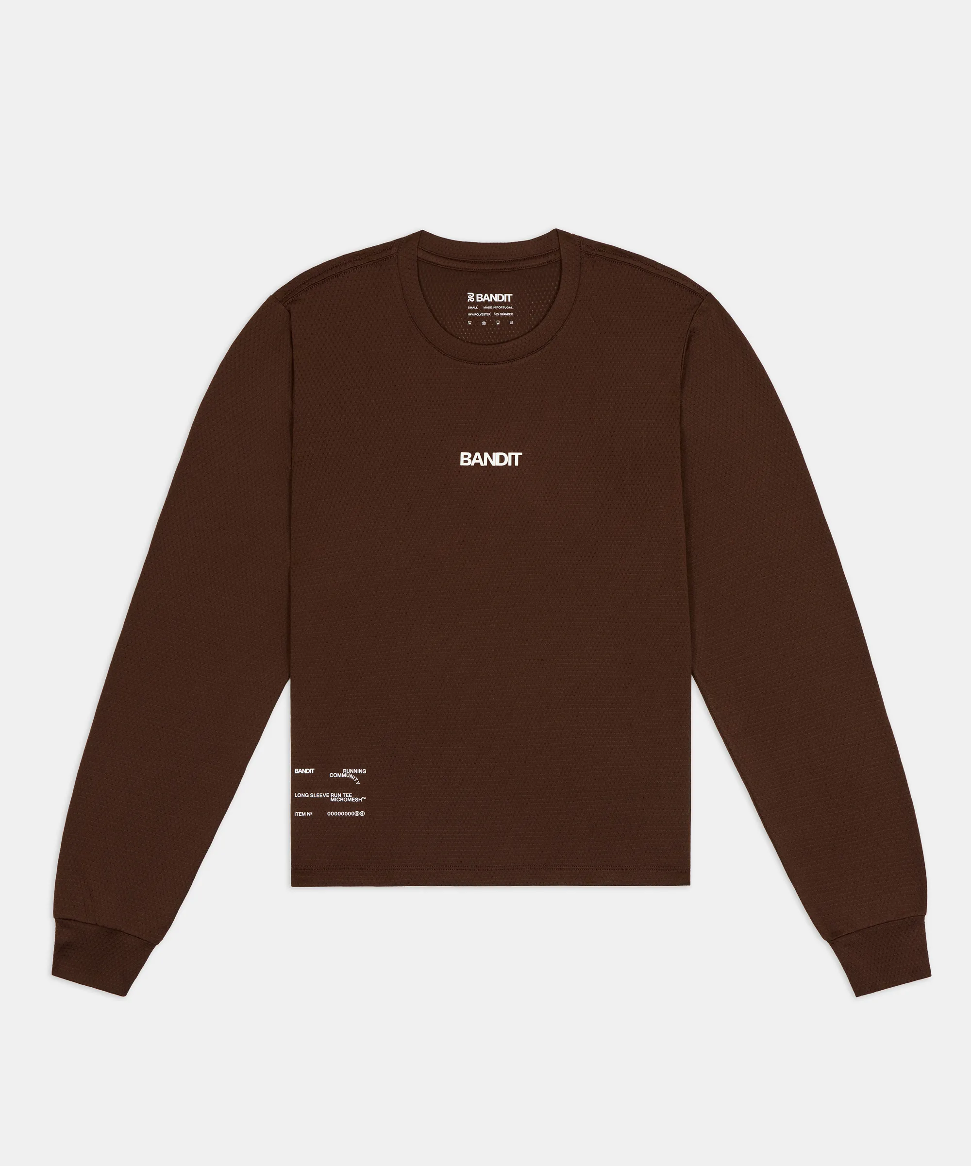 Women's Micromesh™ Long Sleeve - Cacao sold by Bandit Running