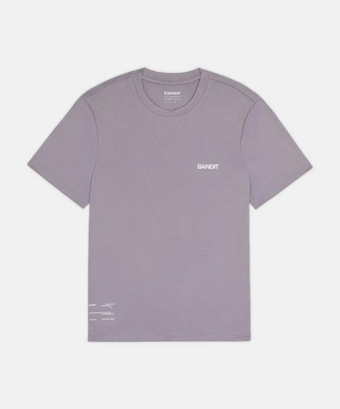 Men's Micromesh™ Run Tee - Violet Fog sold by Bandit Running