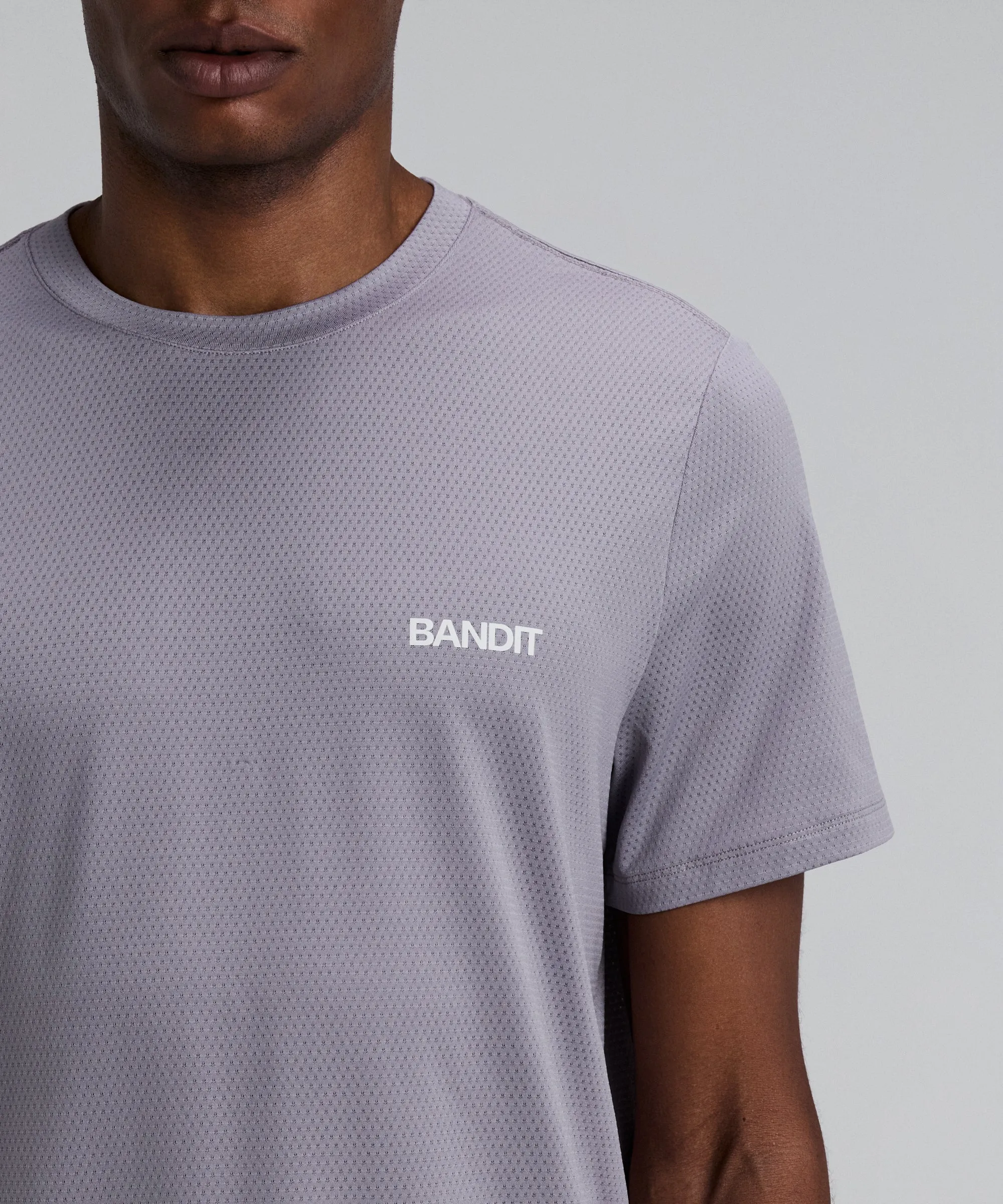 Men's Micromesh™ Run Tee - Violet Fog sold by Bandit Running product image thumbnail 2