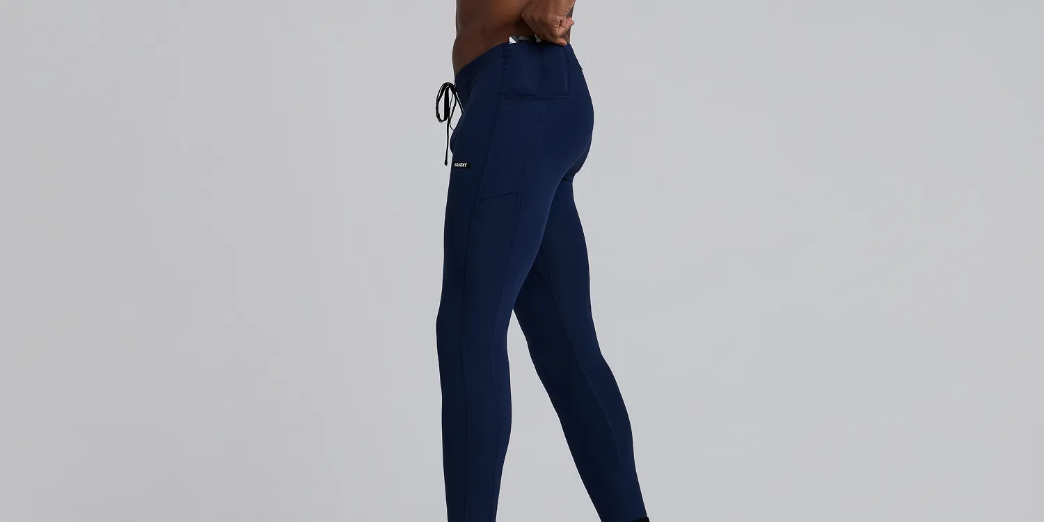 Men's Gridlock™ Tight - NY Navy sold by Bandit Running product image thumbnail 3