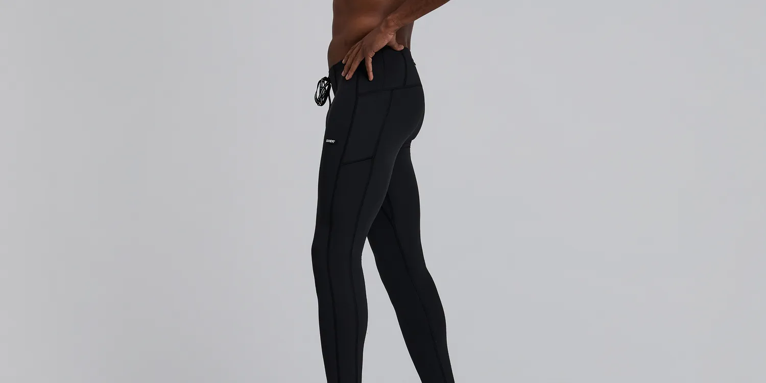 Men's Gridlock™ Tight - Black sold by Bandit Running product image thumbnail 3