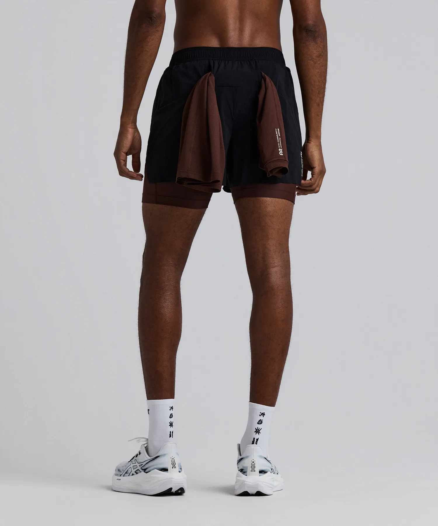 Men's Vento™ Next Gen 2-In-1 Run Short - Black sold by Bandit Running product image thumbnail 2
