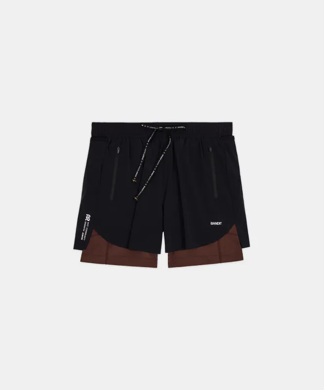 Men's Vento™ Next Gen 2-In-1 Run Short - Black sold by Bandit Running