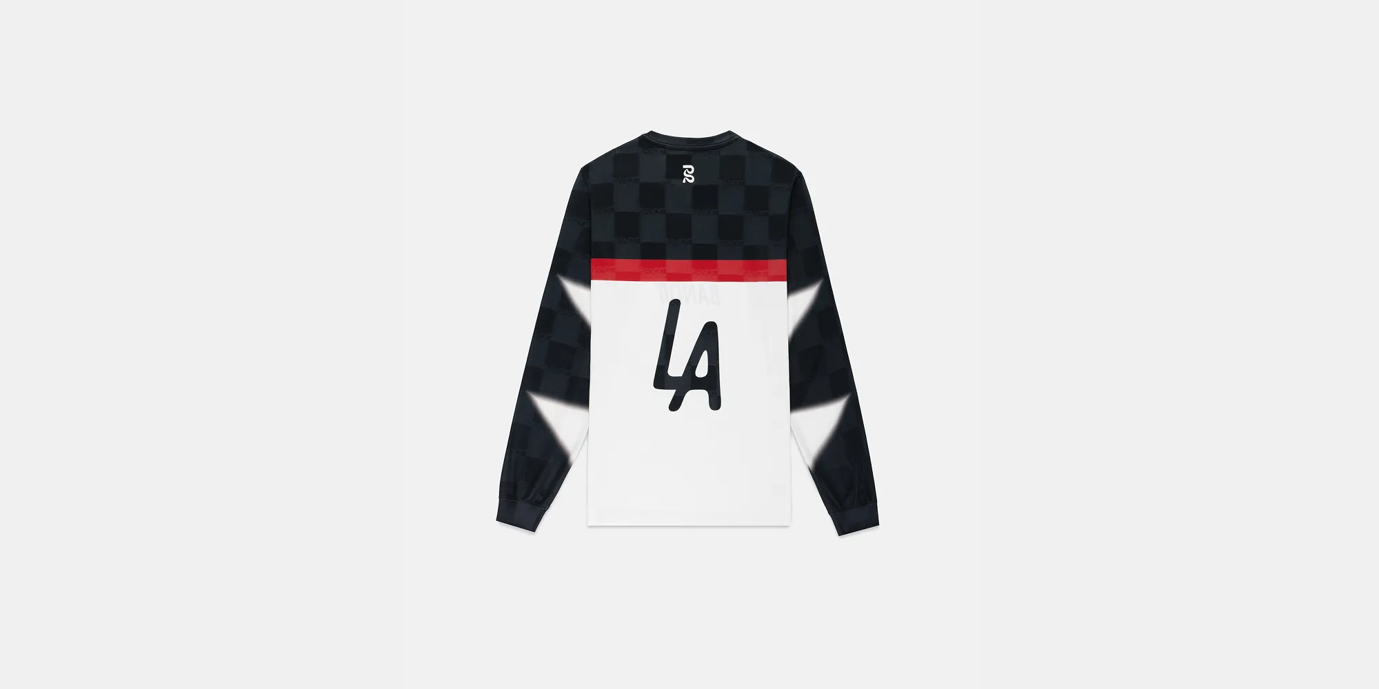 Bandit LA Cheque Jacquard Long Sleeve sold by Bandit Running product image thumbnail 4