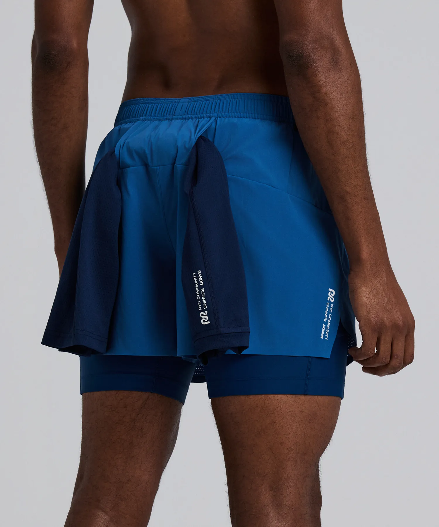 Men's Vento™ Next Gen 2-In-1 Run Short - Aegean sold by Bandit Running product image thumbnail 2