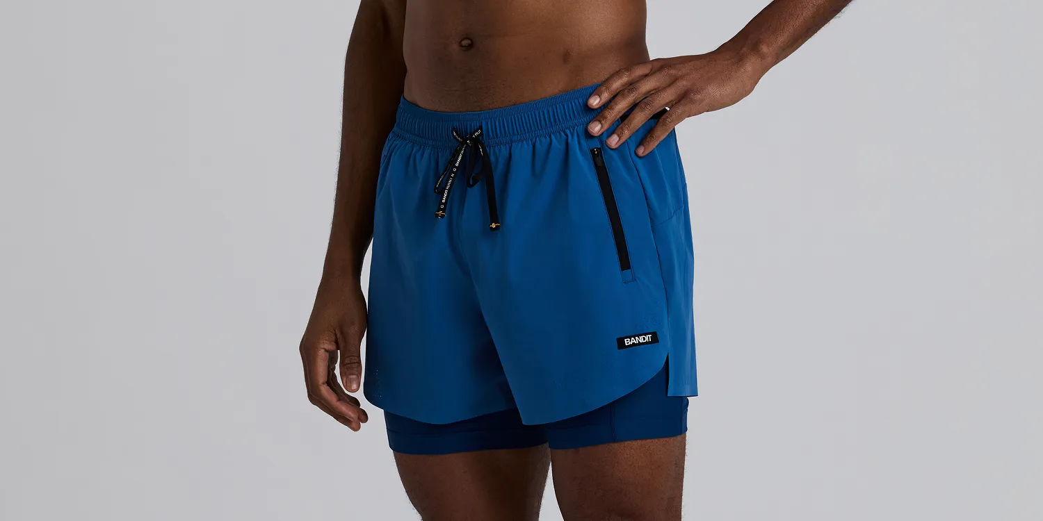 Men's Vento™ Next Gen 2-In-1 Run Short - Aegean sold by Bandit Running product image thumbnail 3