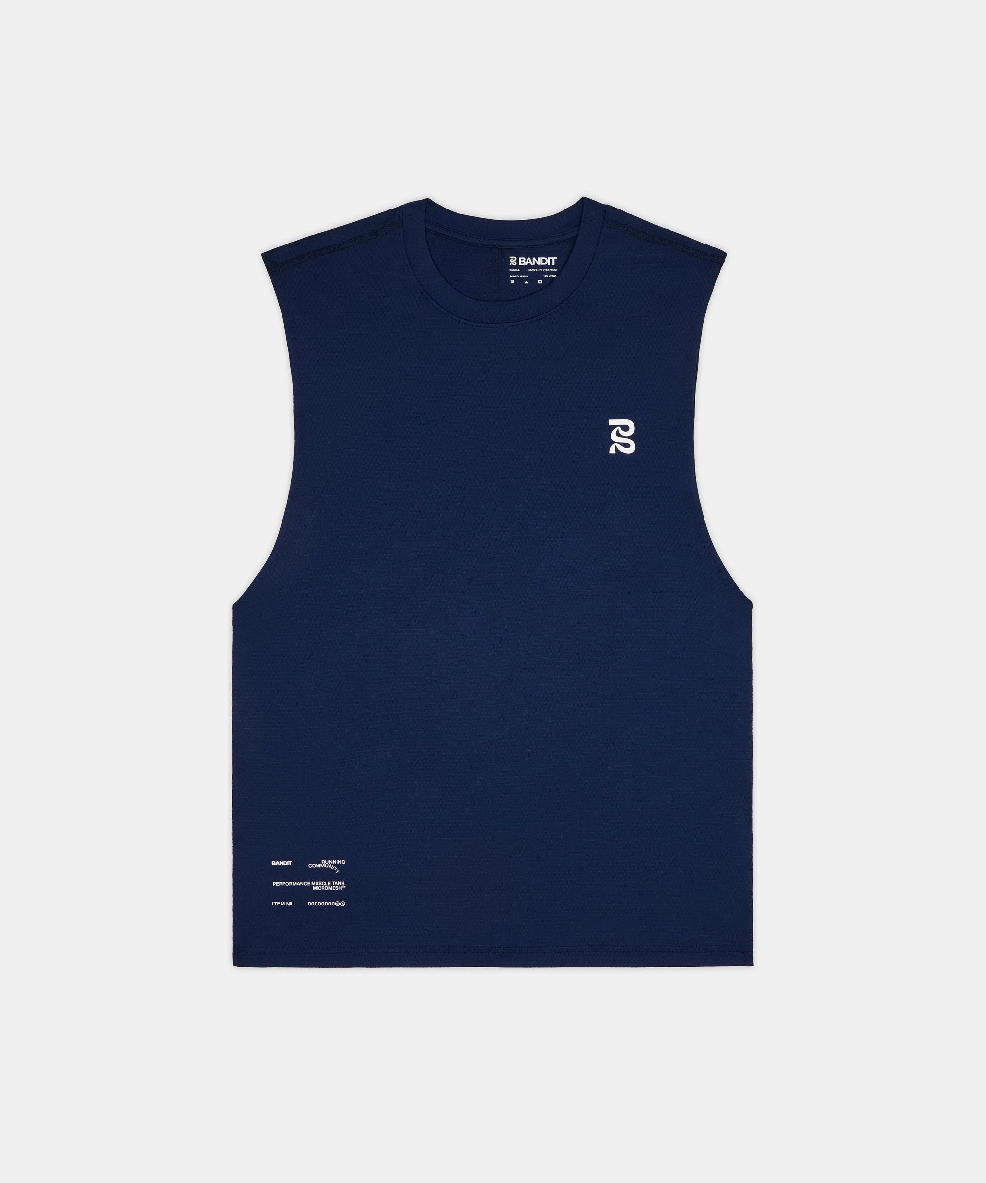 Men's Micromesh™ Run Tank - NY Navy sold by Bandit Running