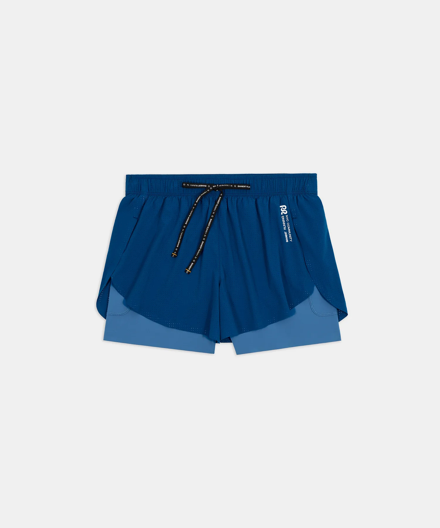 Women's Vento™ 2-in-1 Run Short - Ink Blue / Aegean sold by Bandit Running