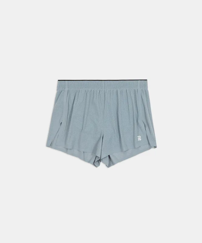 Women's Vento™ Next Gen 3" Split Short - Tranquil Blue made by Bandit Running