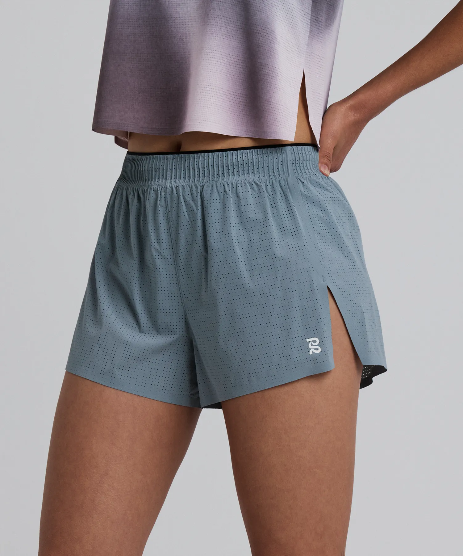 Women's Vento™ Next Gen 3" Split Short - Tranquil Blue sold by Bandit Running product image thumbnail 2
