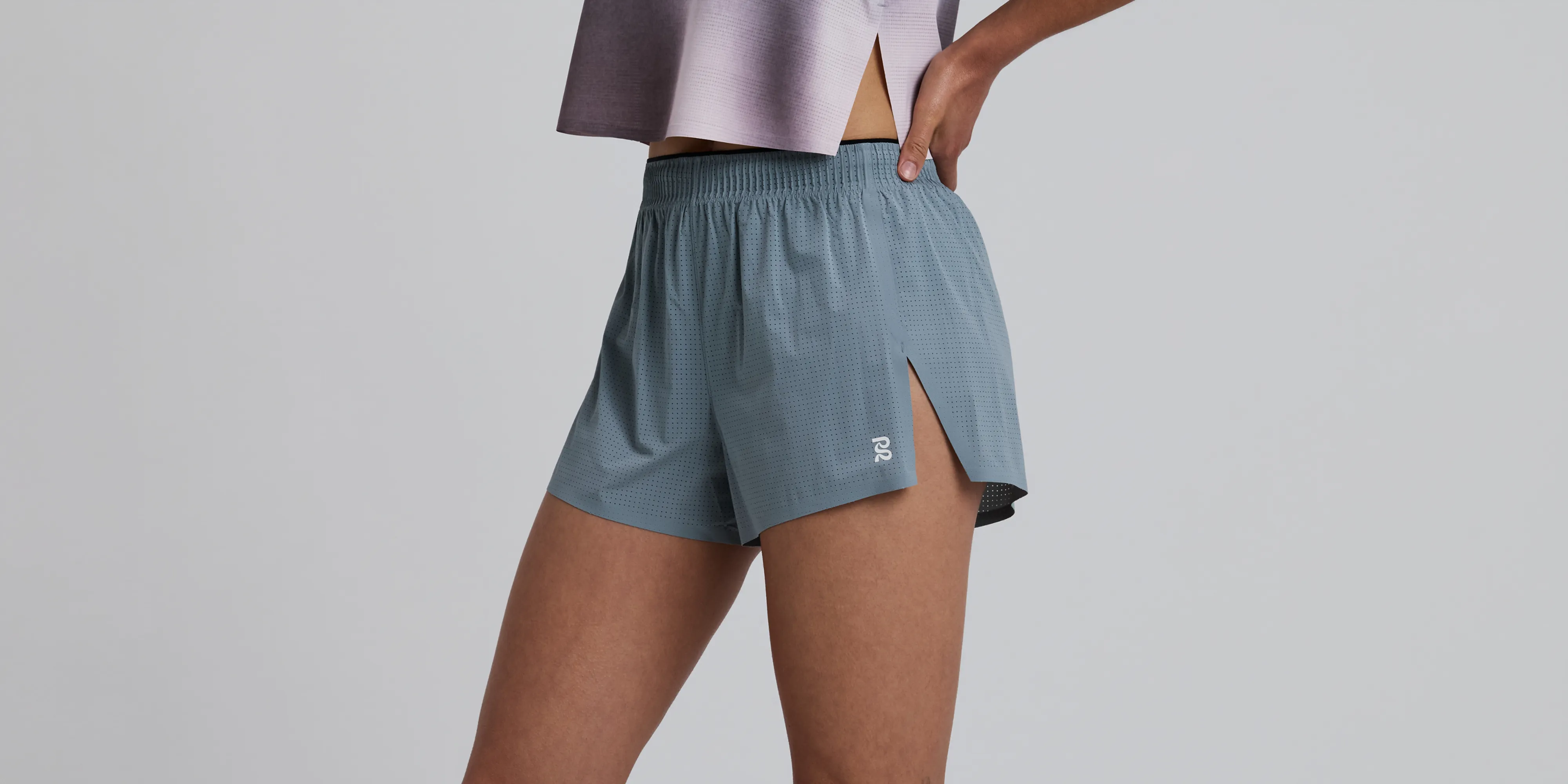 Women's Vento™ Next Gen 3" Split Short - Tranquil Blue sold by Bandit Running product image thumbnail 3