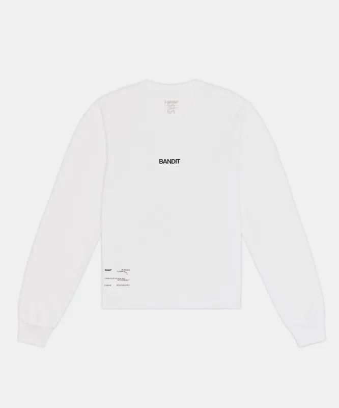 Women's Micromesh™ Long Sleeve - White made by Bandit Running