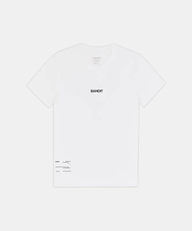 Women's Micromesh™ Run Tee - White sold by Bandit Running