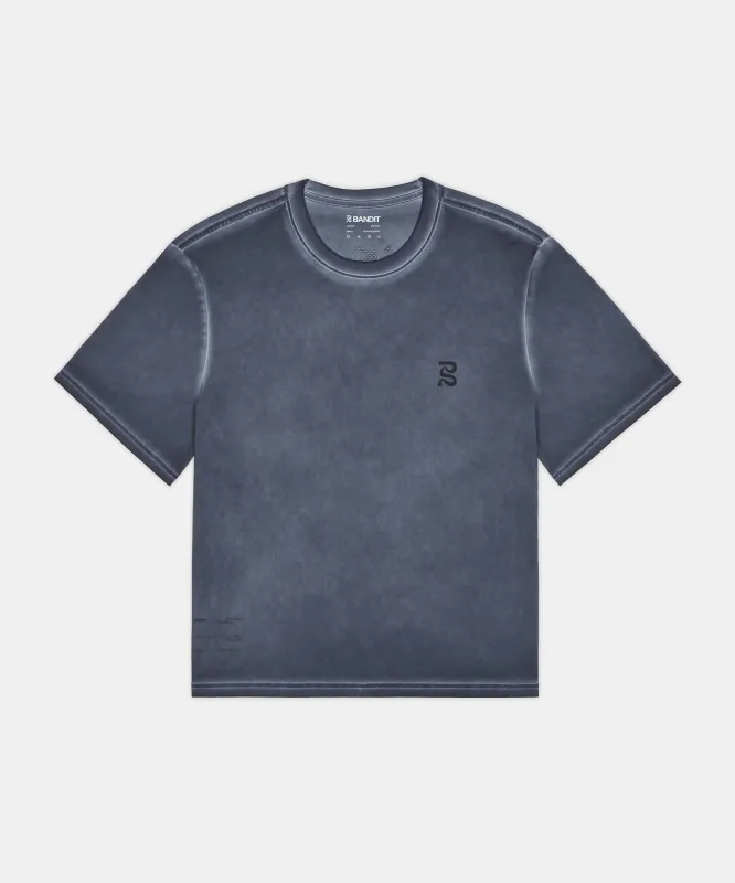 Men's Performance Cropped Tee made by Bandit Running