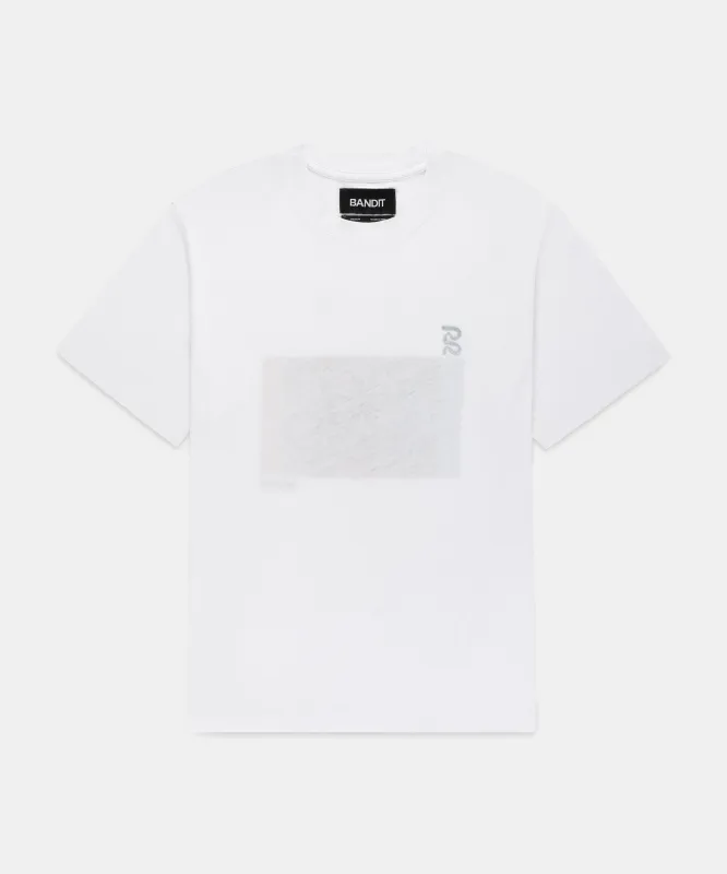 Unisex Lightweight Cotton Hemp Box Tee - Gilardi Gradient Runners made by Bandit Running
