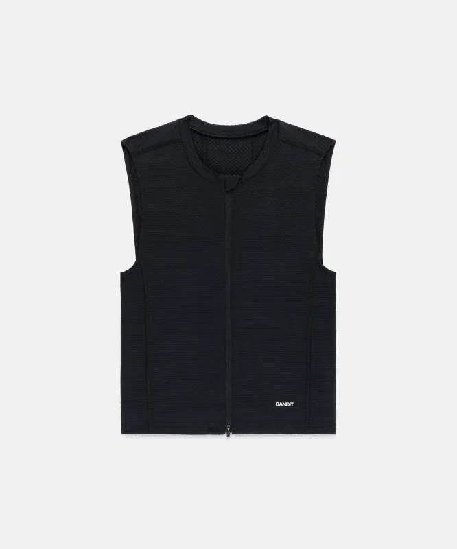 Men's AirKnit™ Distance Sleeveless Zip made by Bandit Running