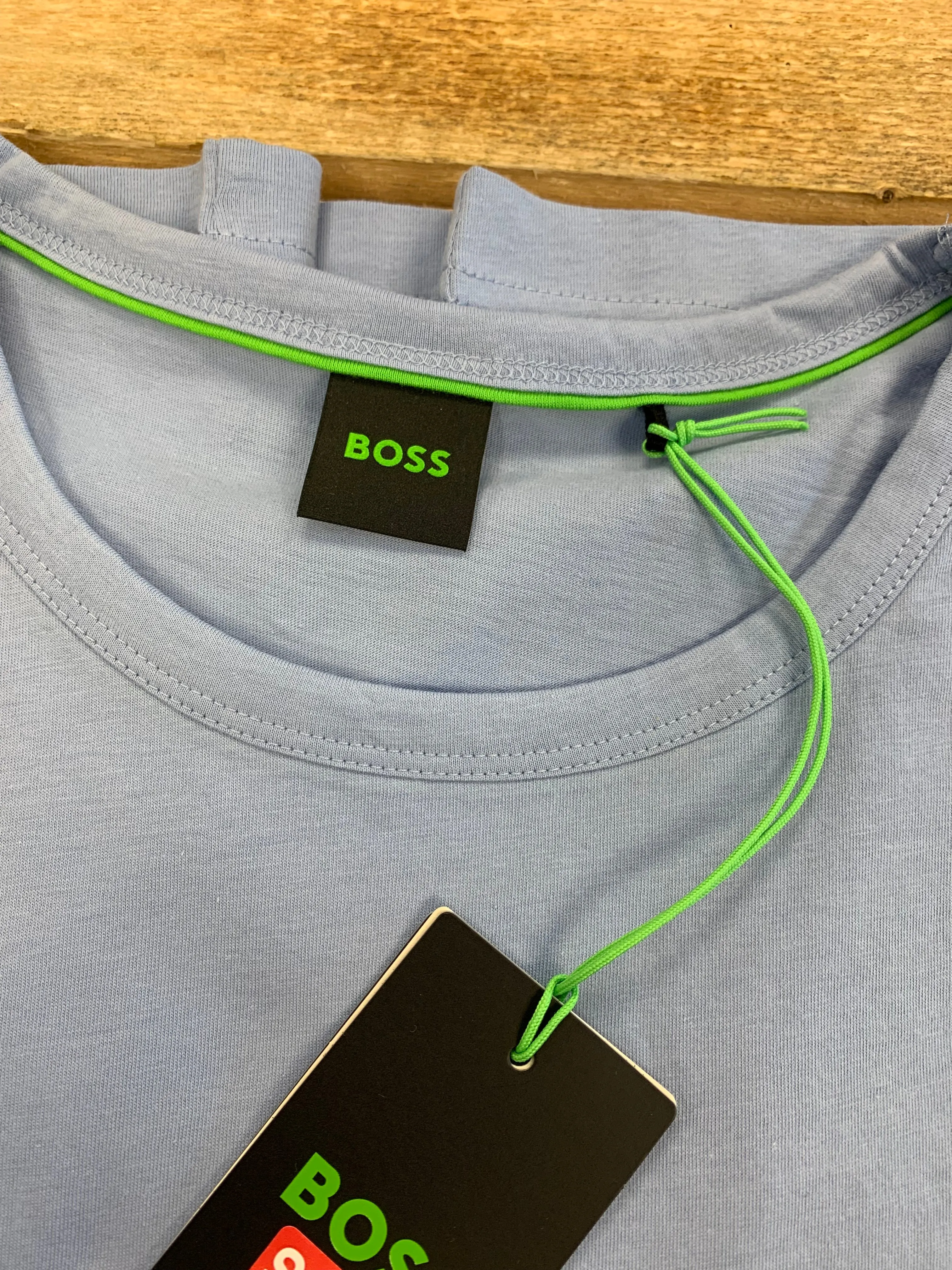 BOSS Curved Logo T-Shirt sold by Dynamite Terrace Menswear product image thumbnail 2