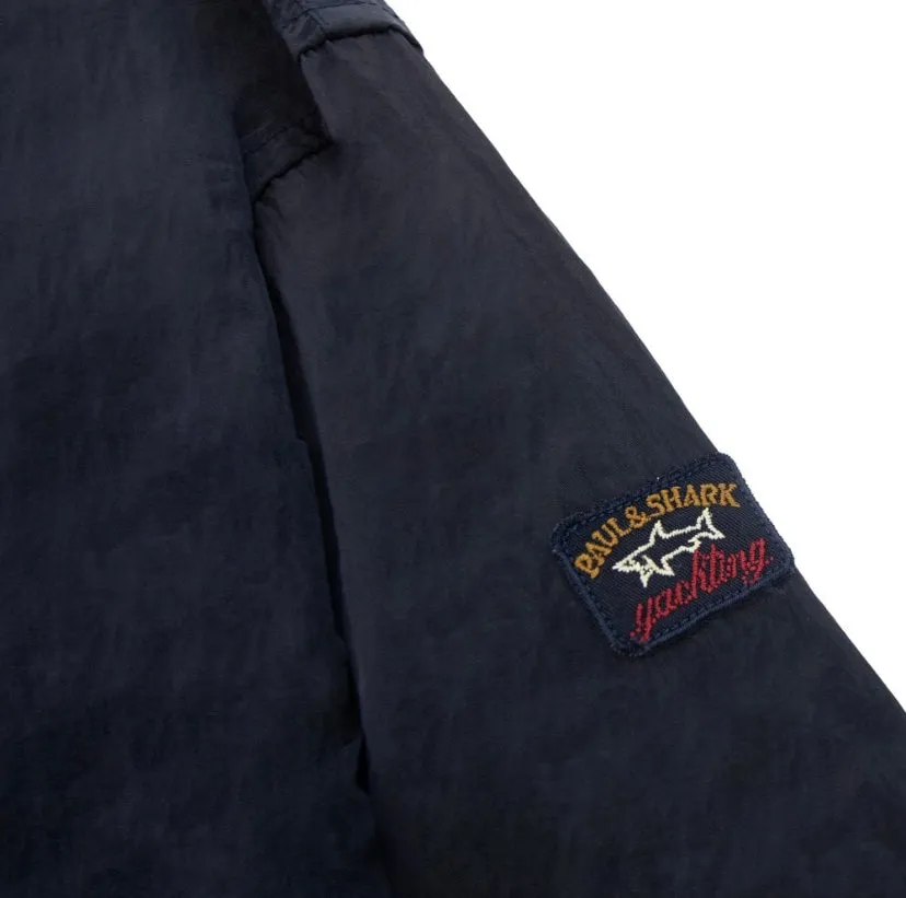 Paul & Shark Garment Dyed ECONYL Overshirt sold by Dynamite Terrace Menswear product image thumbnail 2