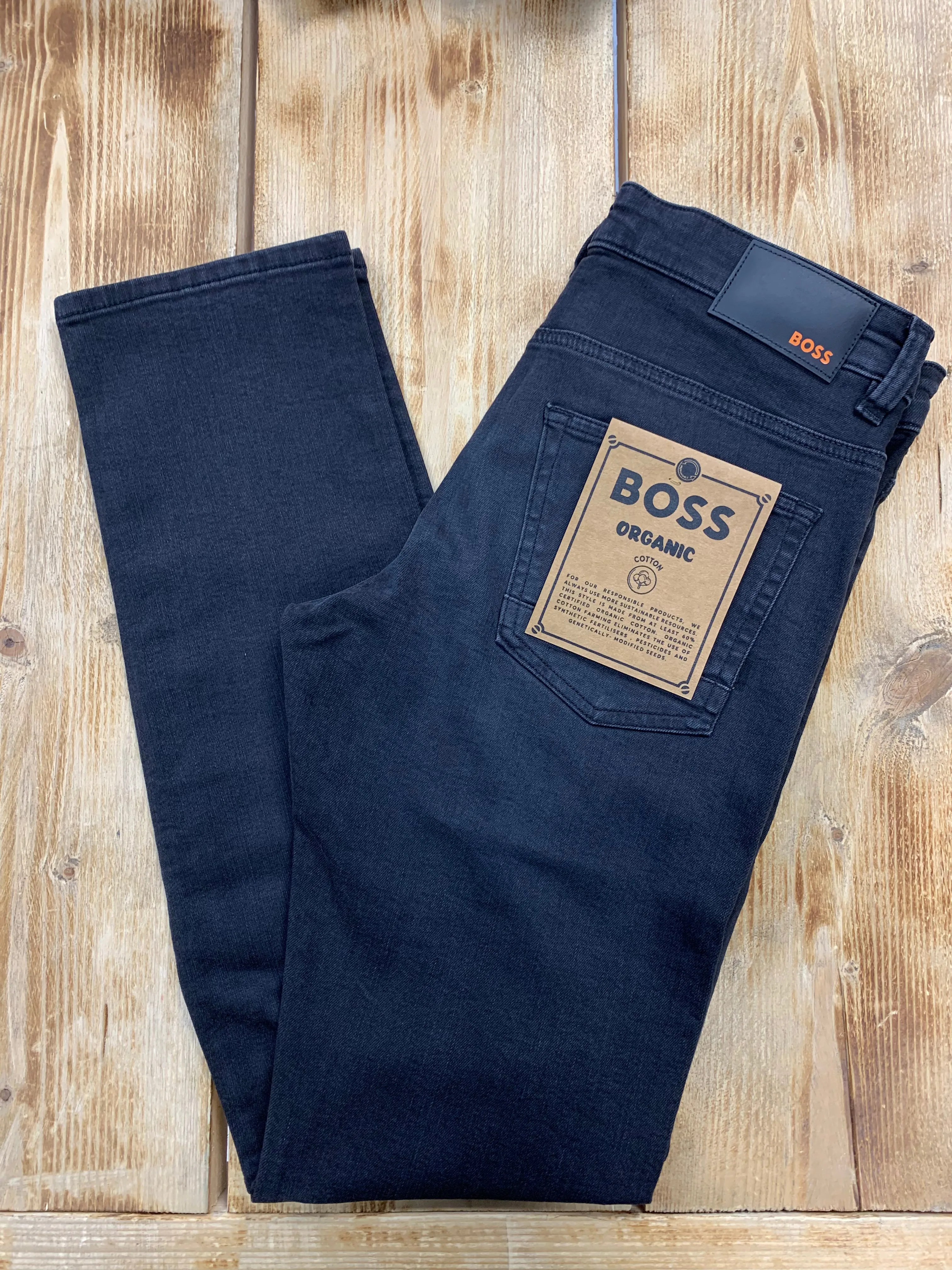BOSS Delaware BC-L-P COAL Jeans sold by Dynamite Terrace Menswear product image thumbnail 3