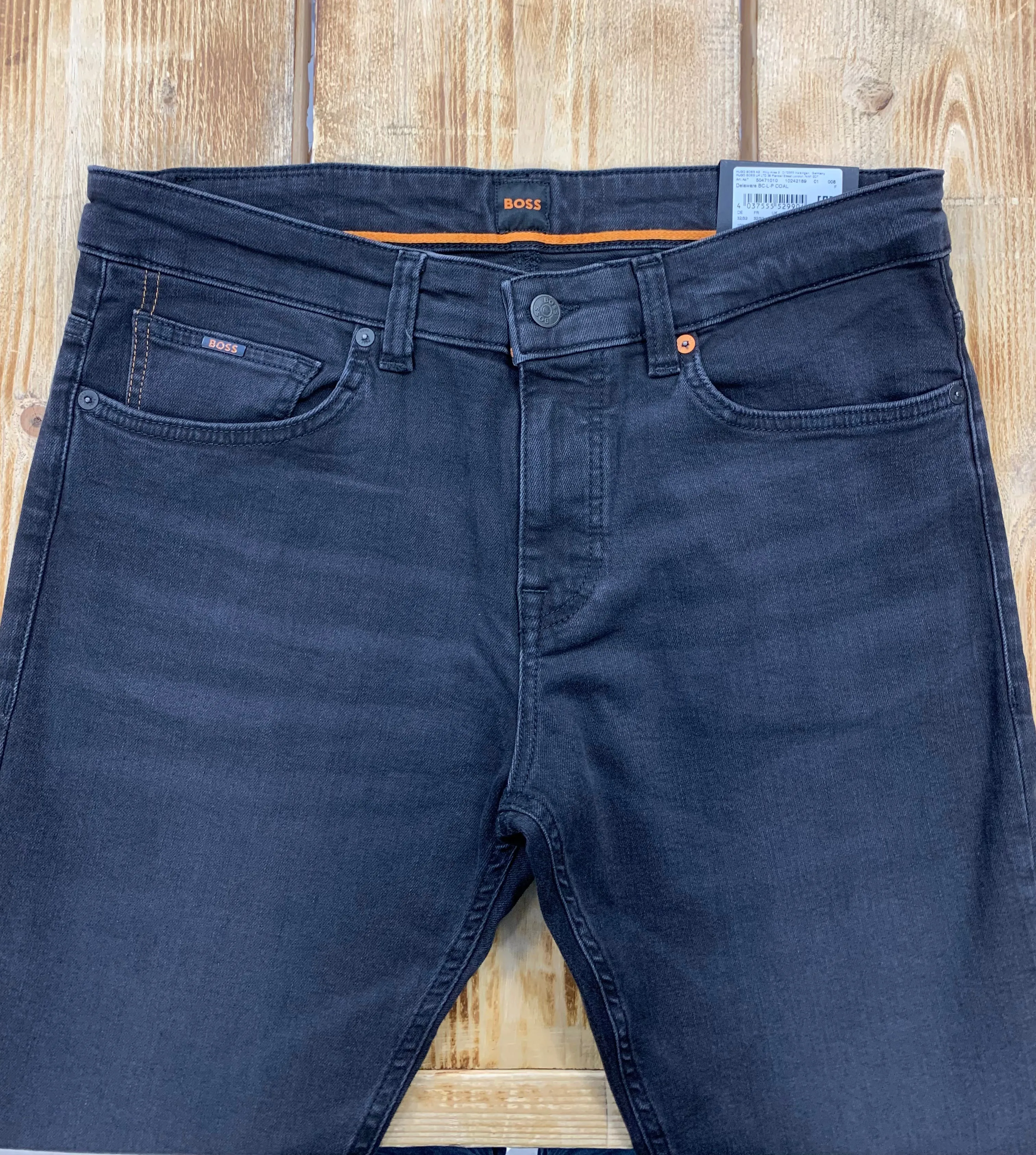 BOSS Delaware BC-L-P COAL Jeans sold by Dynamite Terrace Menswear