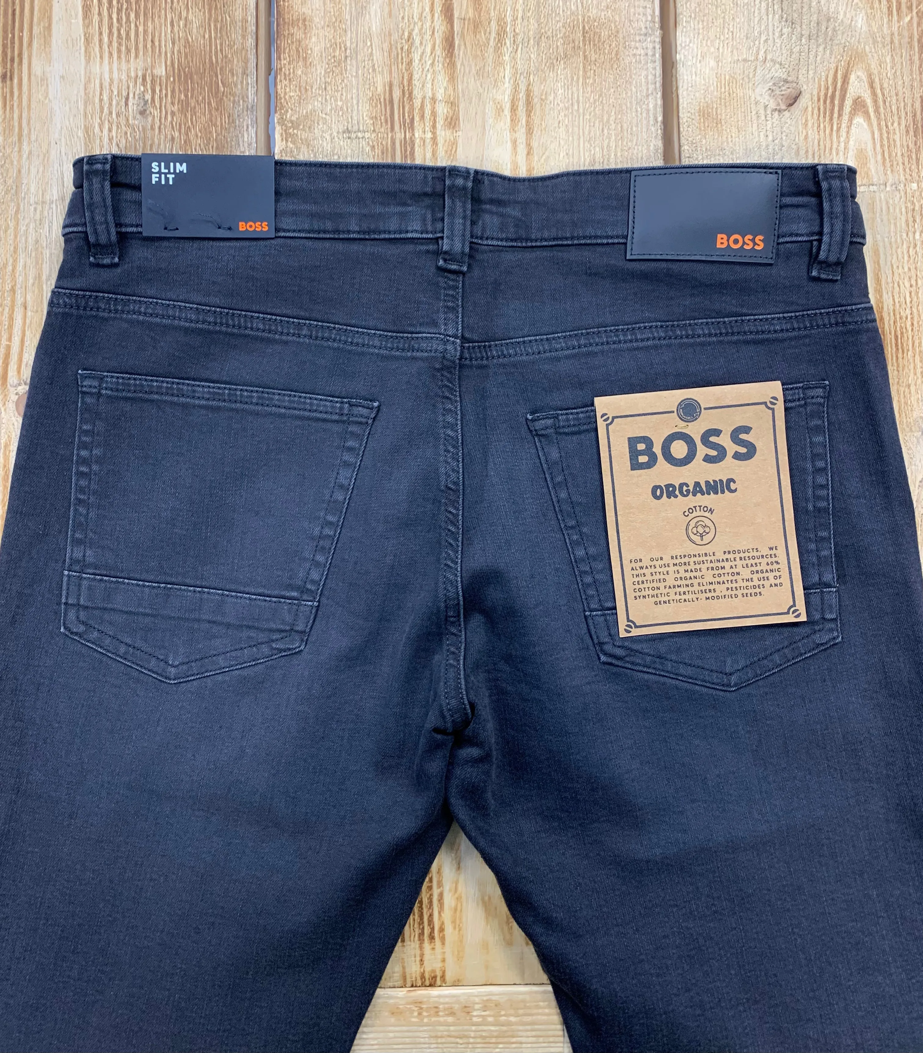 BOSS Delaware BC-L-P COAL Jeans sold by Dynamite Terrace Menswear product image thumbnail 2