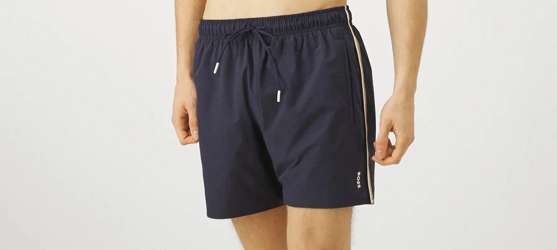BOSS Iconic Beach Swim Shorts sold by Dynamite Terrace Menswear product image thumbnail 3