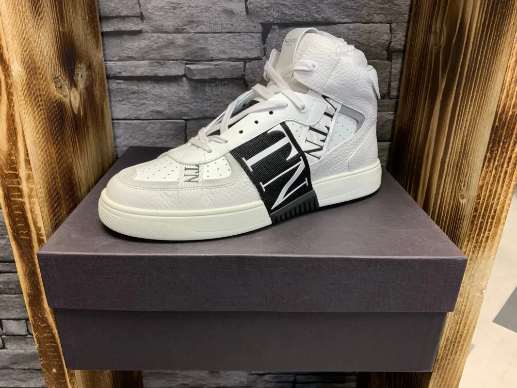 Valentino VL7N Calfskin Sneaker with Bands sold by Dynamite Terrace Menswear