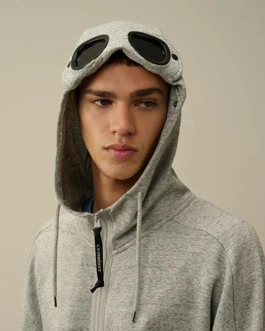 CP Company Diagonal Raised Fleece Goggle Hoodie sold by Dynamite Terrace Menswear product image thumbnail 2