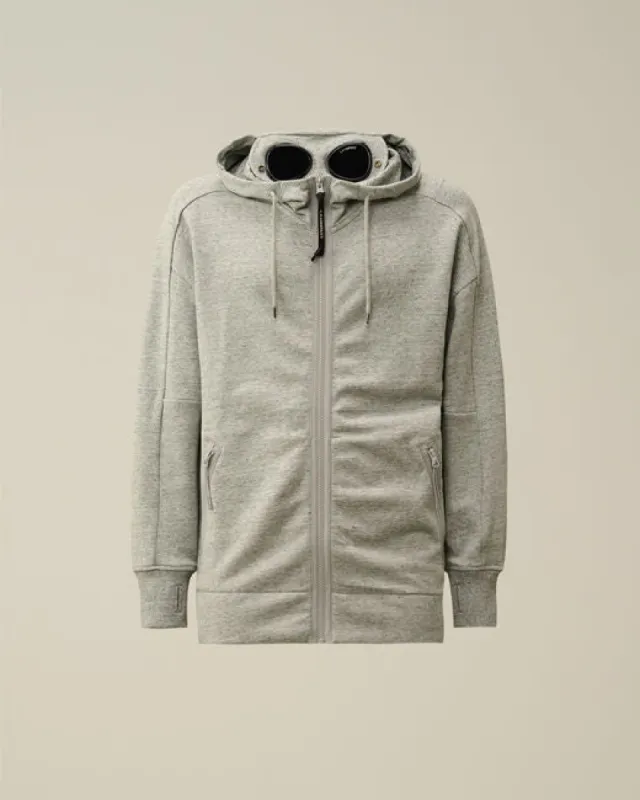 CP Company Diagonal Raised Fleece Goggle Hoodie sold by Dynamite Terrace Menswear