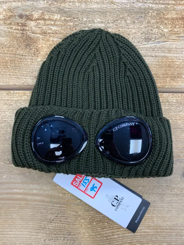 CP Company Merino Wool Goggle Beanie made by C.P. Company