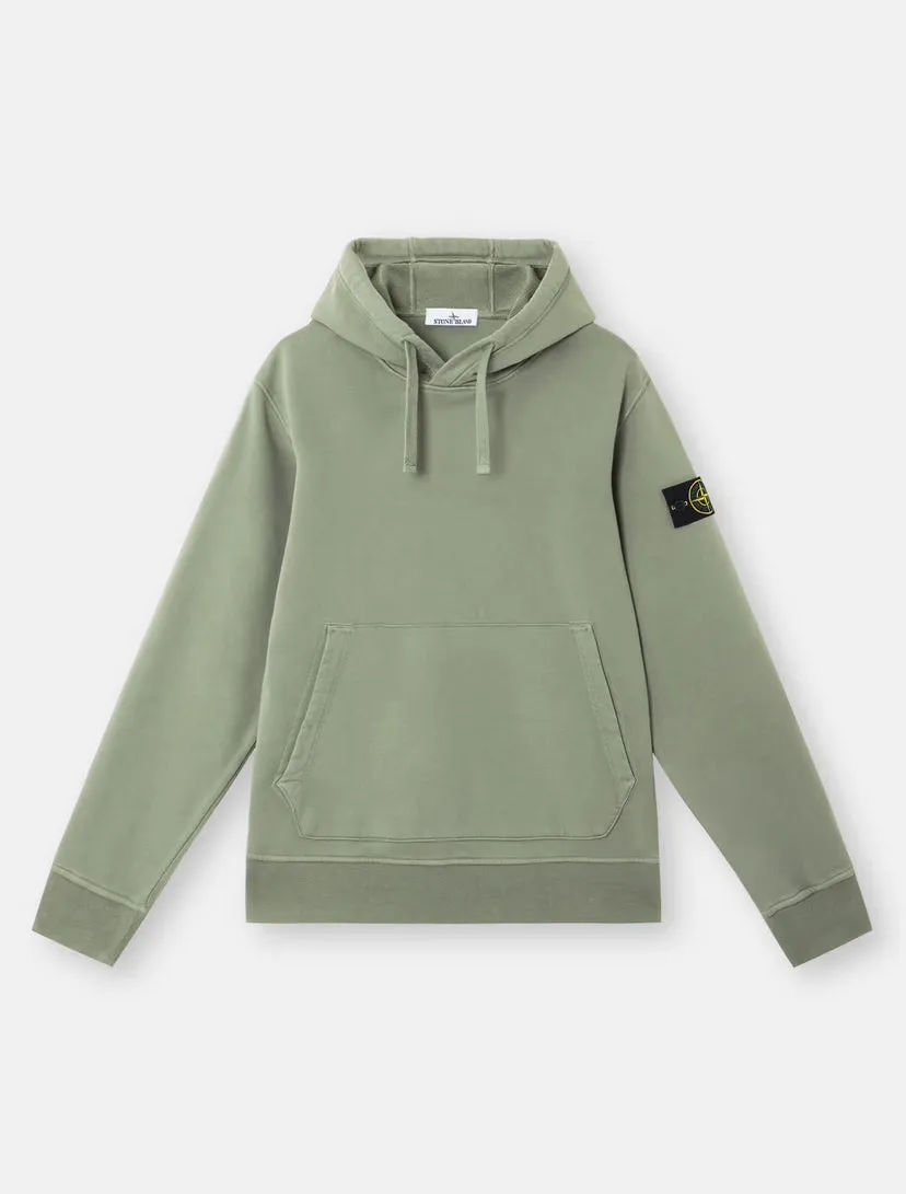 Stone Island 6100045 ORGANIC COTTON FLEECE Hoodie sold by Dynamite Terrace Menswear