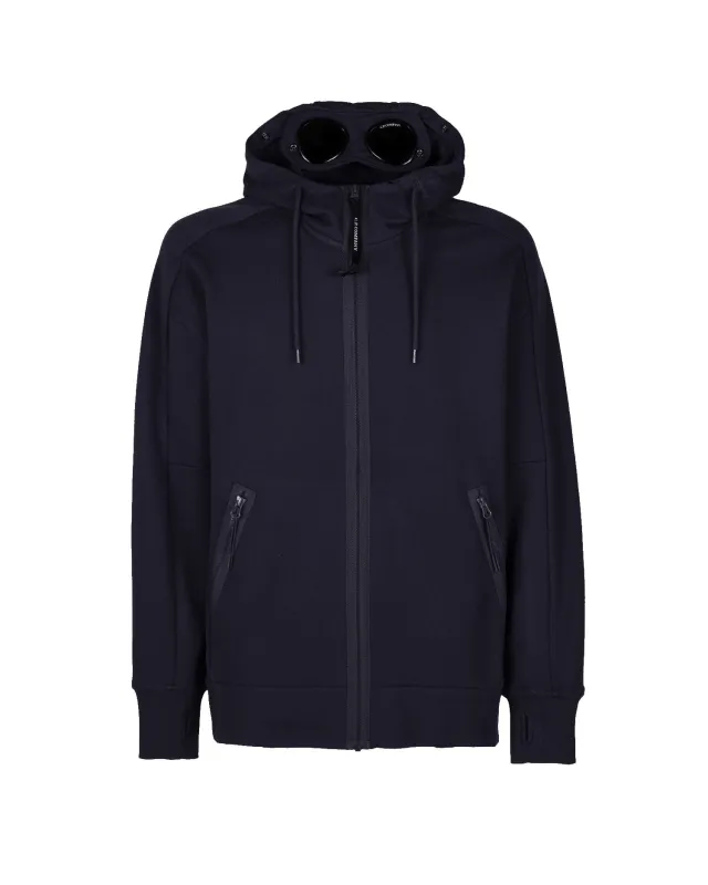 CP Company Diagonal Raised Fleece Goggle Hoodie sold by Dynamite Terrace Menswear