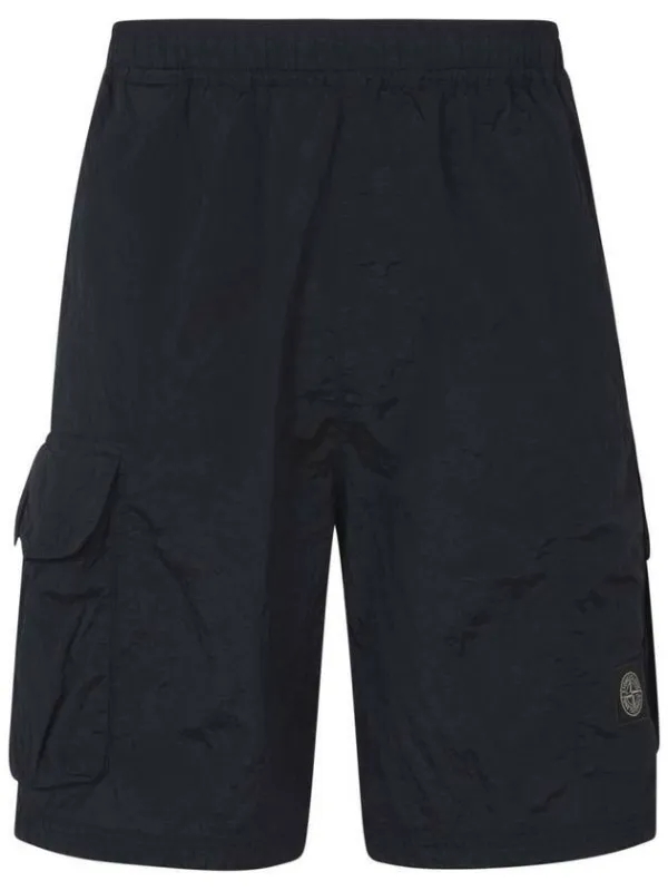 Stone Island L1319 NYLON METAL Shorts made by Stone Island