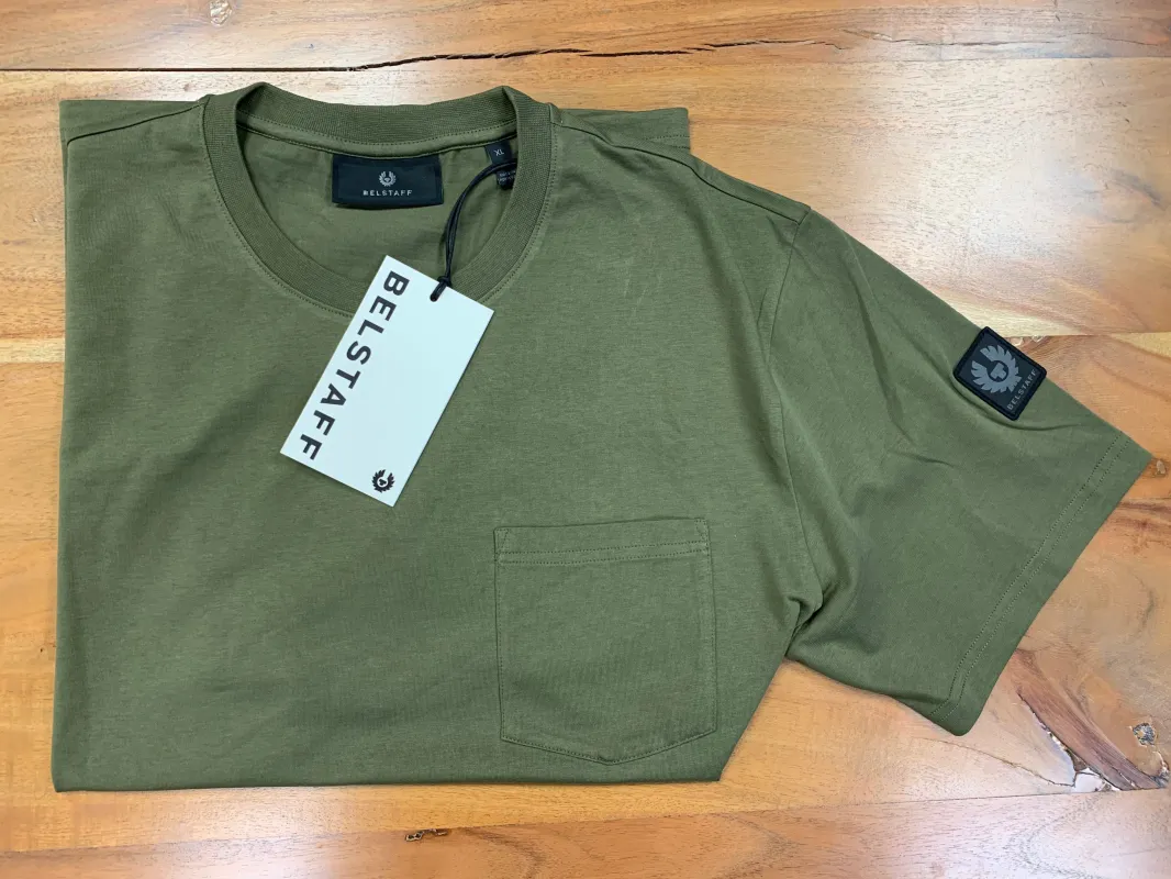 Belstaff Thom Arm Logo T-Shirt sold by Dynamite Terrace Menswear