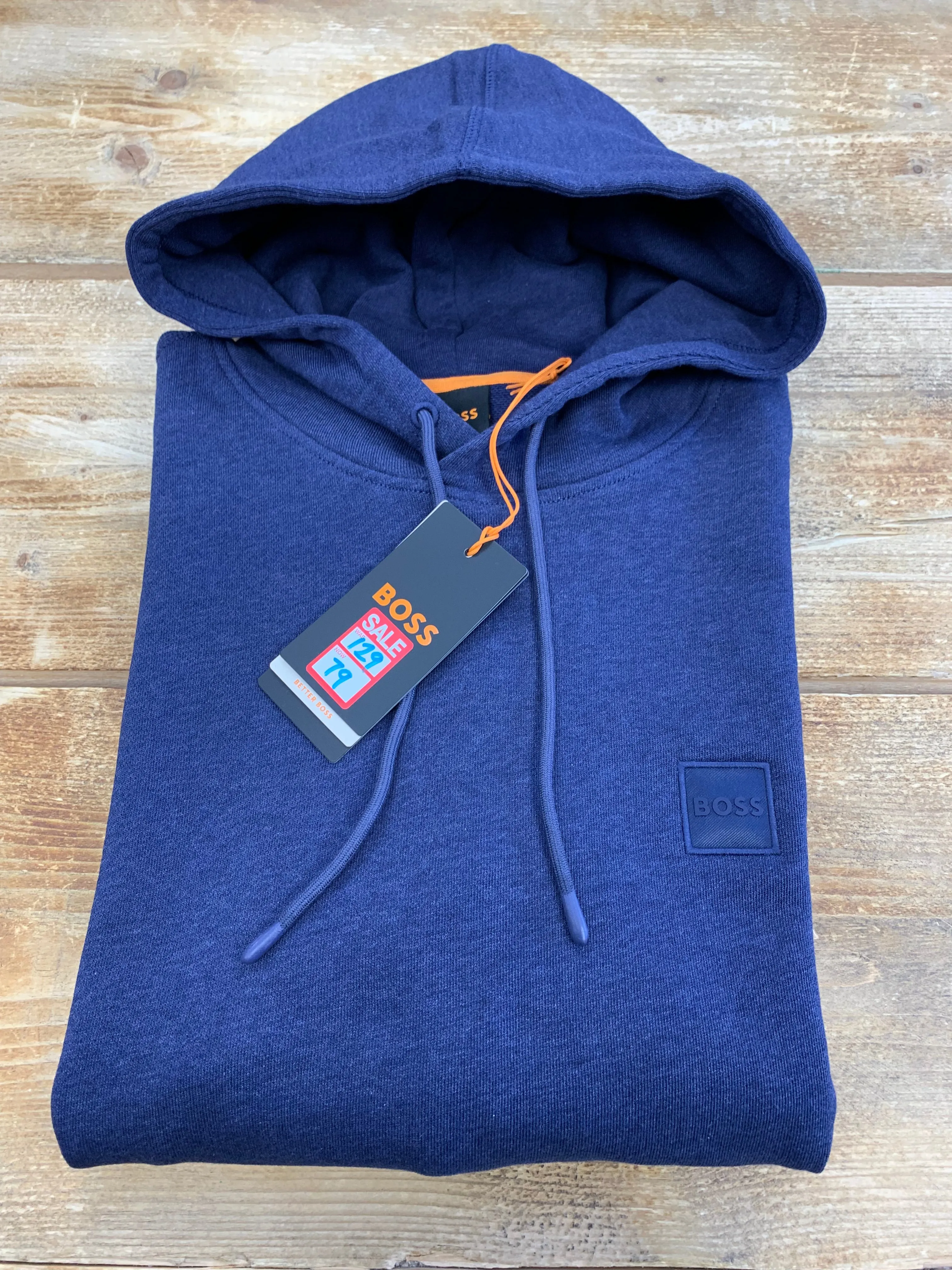 BOSS Wetalk Box Logo Hoodie sold by Dynamite Terrace Menswear