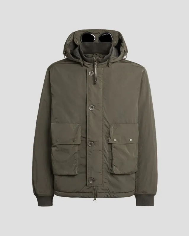 C.P. Company CHROME-R GOGGLE BOMBER Jacket sold by Dynamite Terrace Menswear