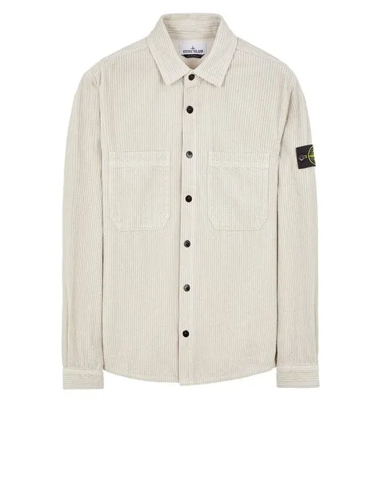 Stone Island 11311 CORDUROY 400 TC Overshirt sold by Dynamite Terrace Menswear