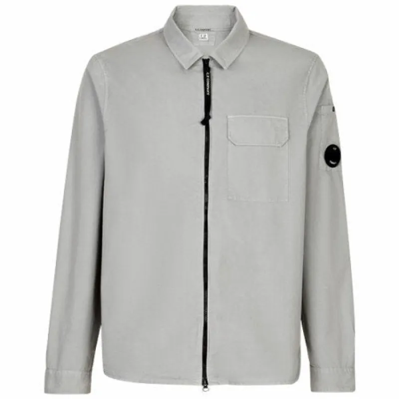 CP Company Gabardine Zipped Lens Overshirt sold by Dynamite Terrace Menswear