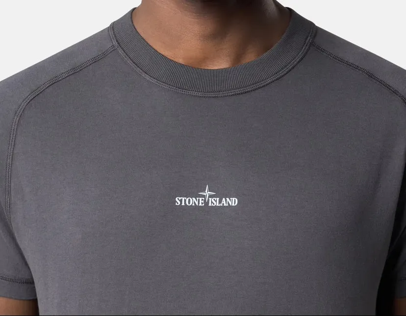 Stone Island 2100020 ORGANIC COTTON JERSEY Reflective T-Shirt sold by Dynamite Terrace Menswear product image thumbnail 3